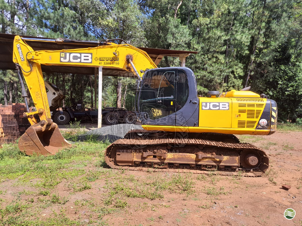 ESCAVADEIRA JCB JS220 Marc Máquinas NOVO ITACOLOMI PARANÁ PR
